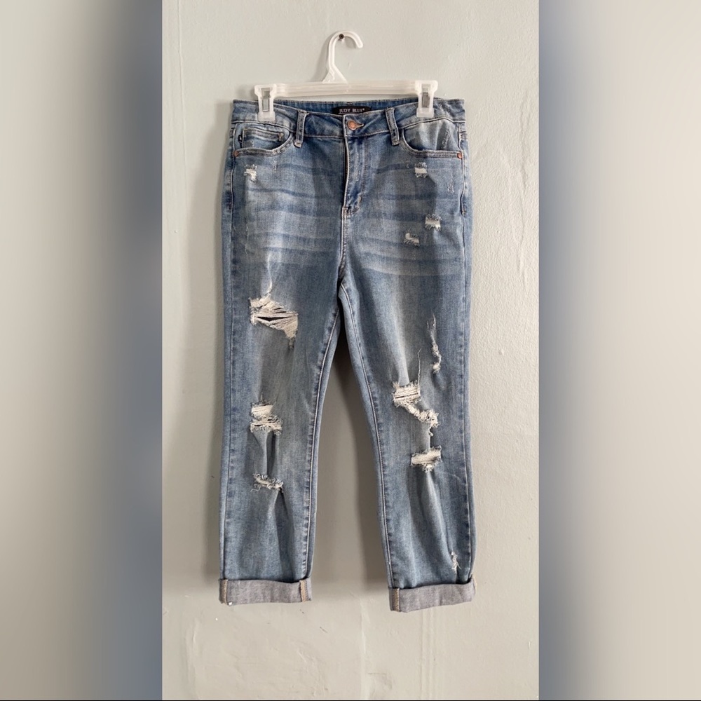 Judy Blue boyfriend fit jeans